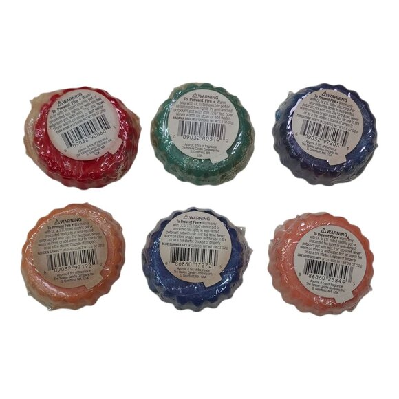 Yankee Candle Wax Melt 6 pk Variety Pack True Rose Golden Sands Blue Summer Sky - Picture 8 of 10